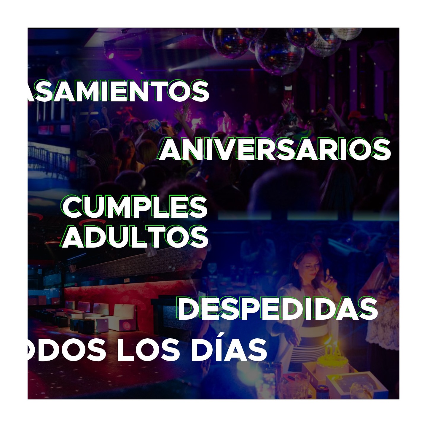 Salón de eventos para todas las edades