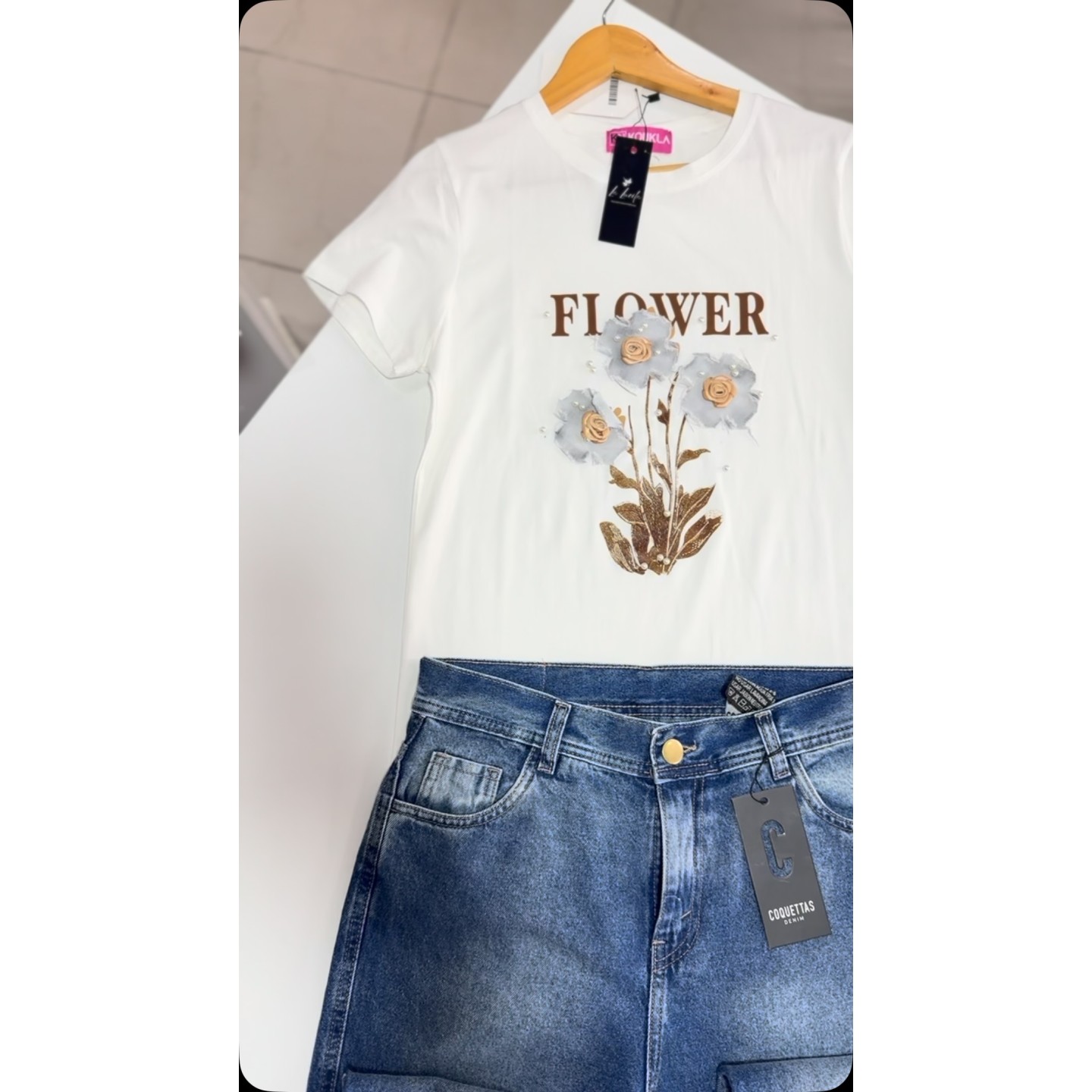 Combo prenda + remera importada