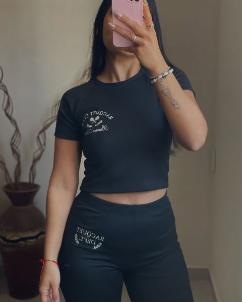 Set Clara: palazo + remera de morley
