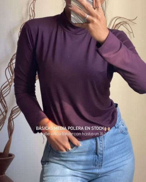 Básica media polera