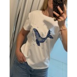 Remeras bordadas y estampadas