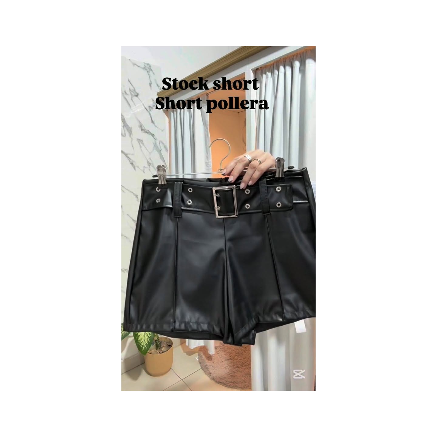 Shorts y shorts pollera engomados