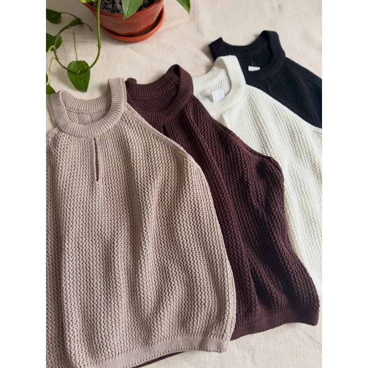 Musculosas y tops de hilo