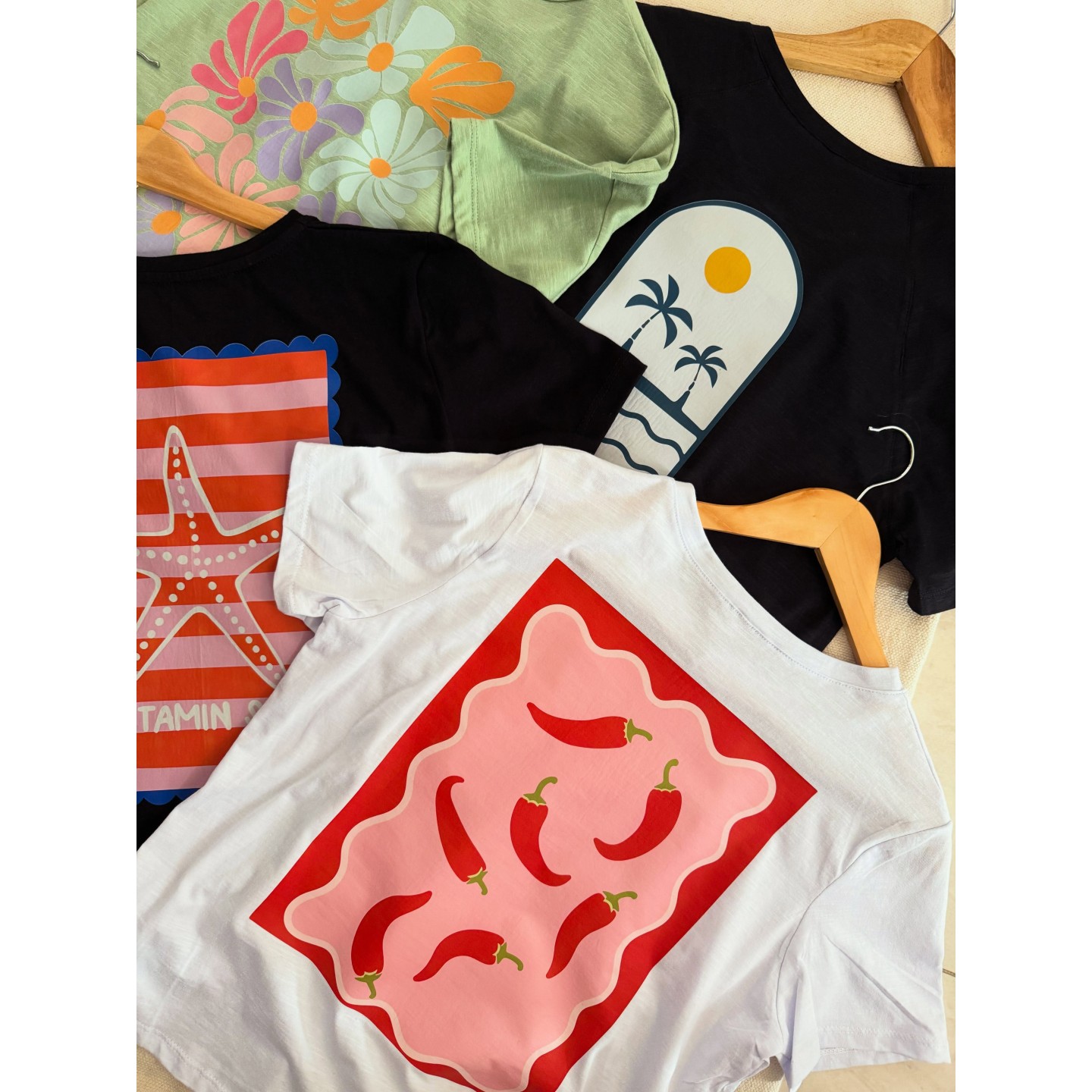 Remeras estampadas temporada SS27