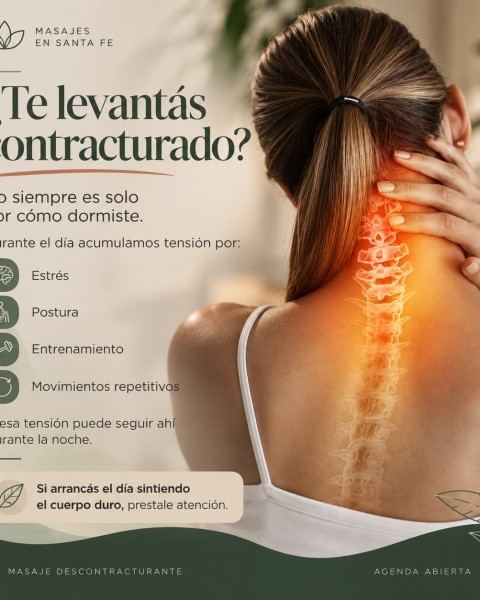 Masaje descontracturante