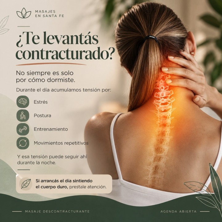 Masaje descontracturante