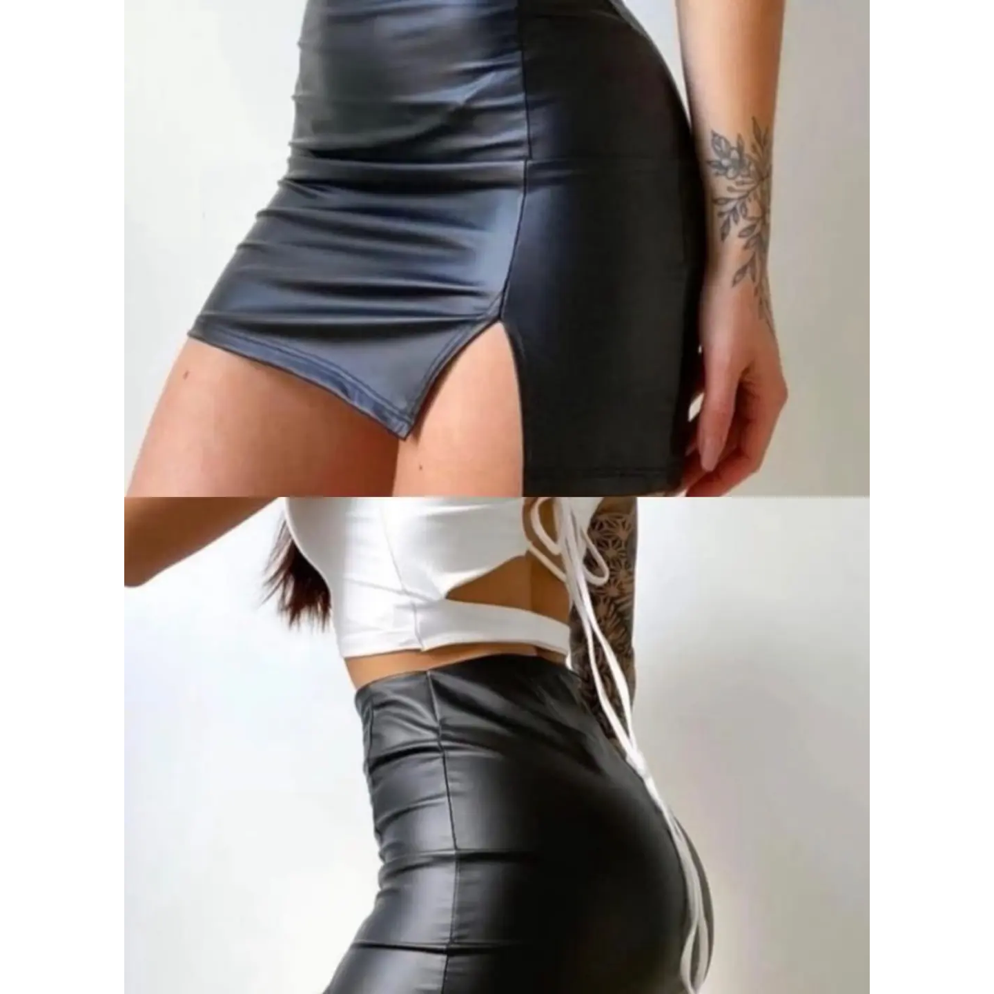 Mini y shorts engomados