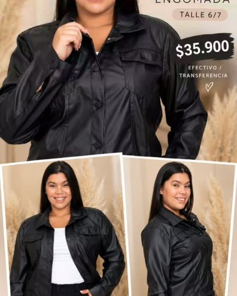 Campera engomada