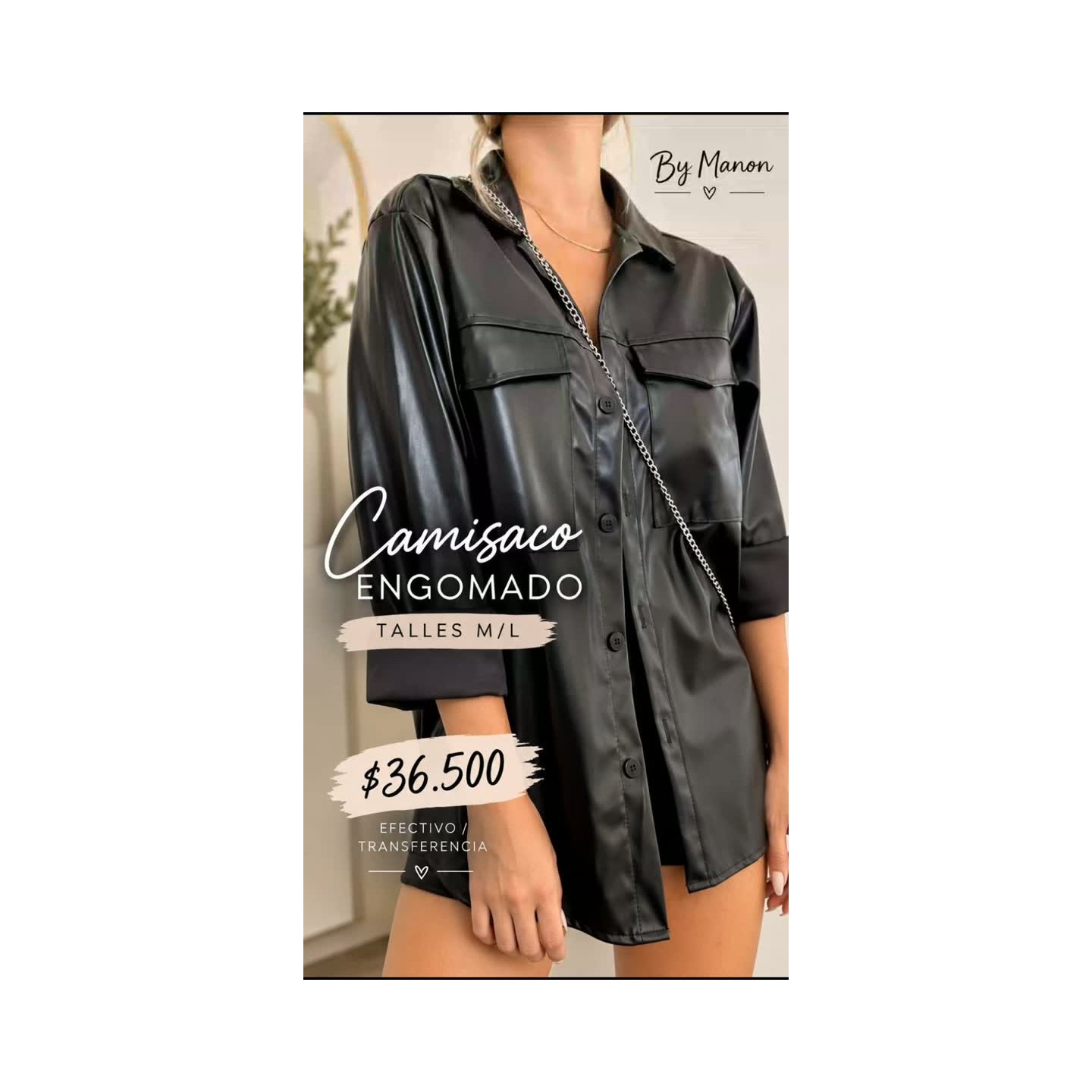 Camisaco engomado