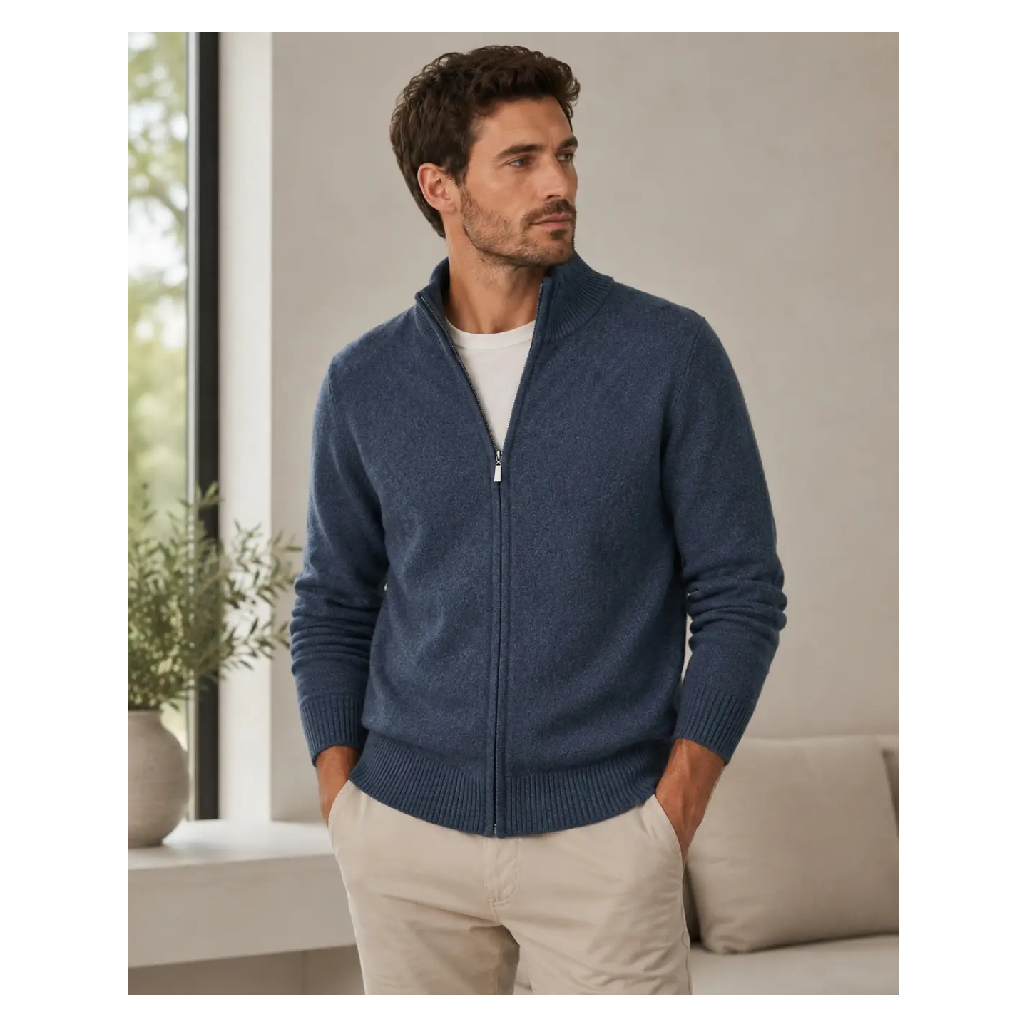 Cardigan de hombre