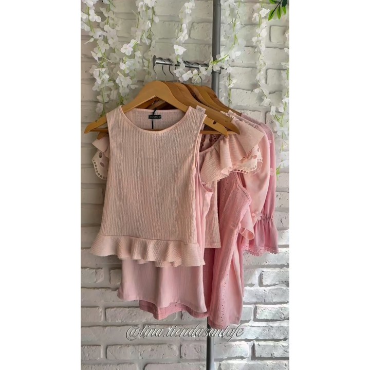 Blusas en tonos pastel