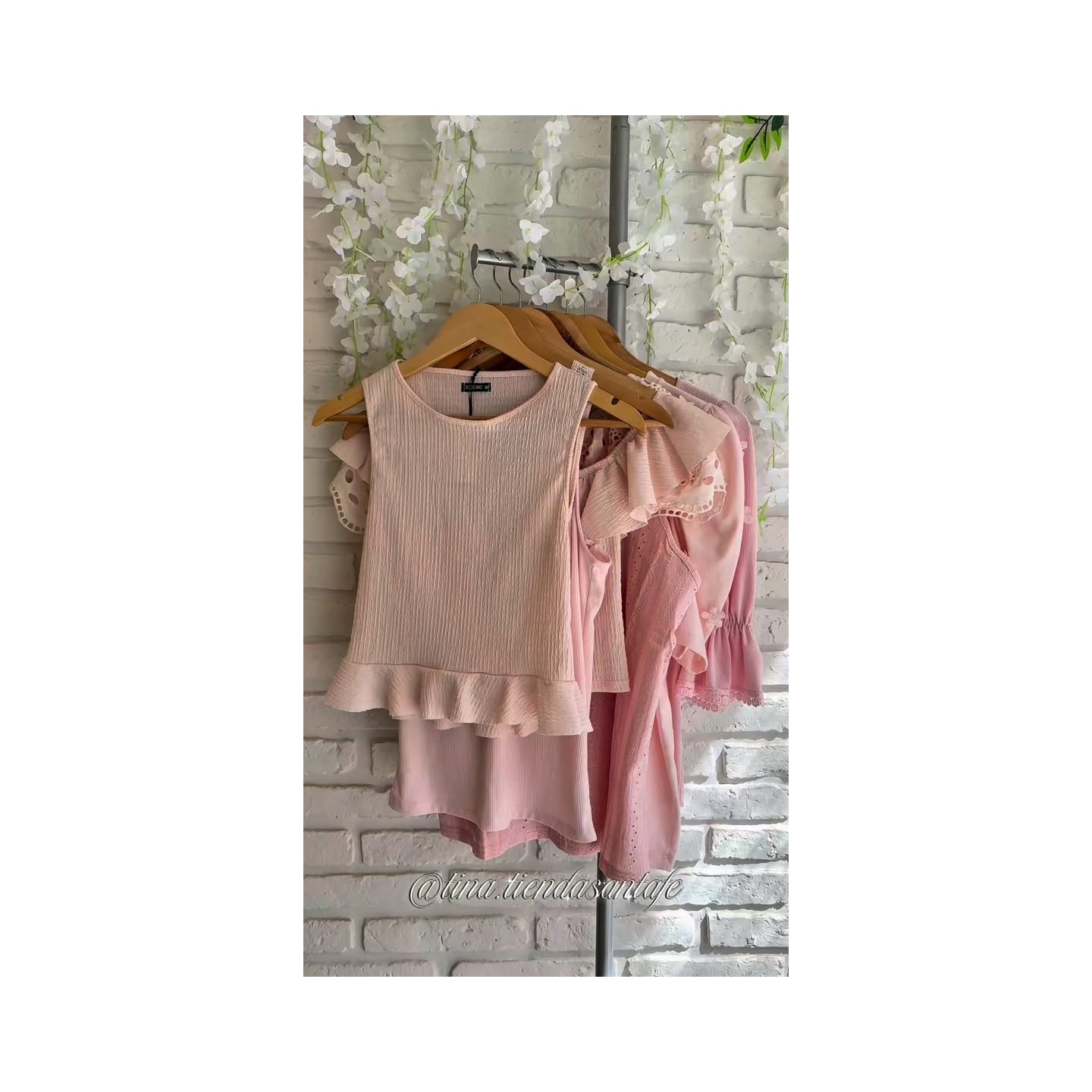 Blusas en tonos pastel