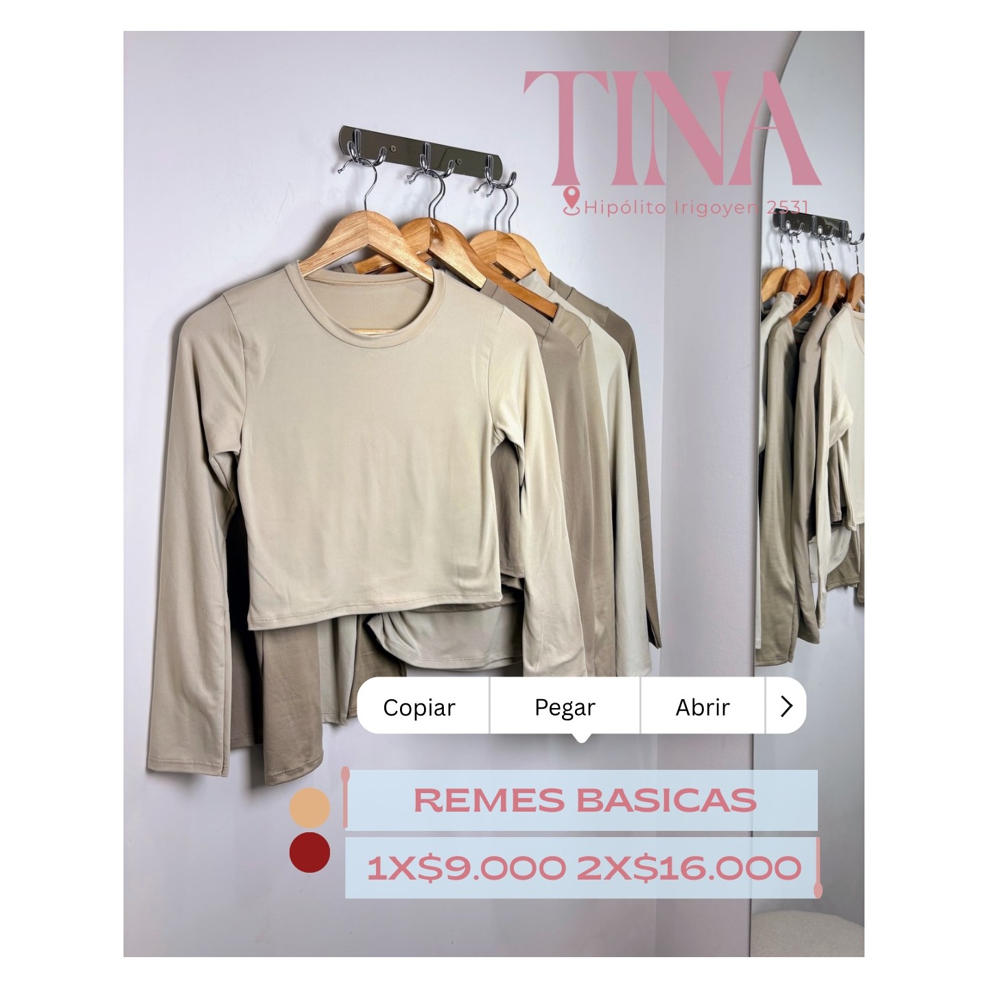 Remeras básicas