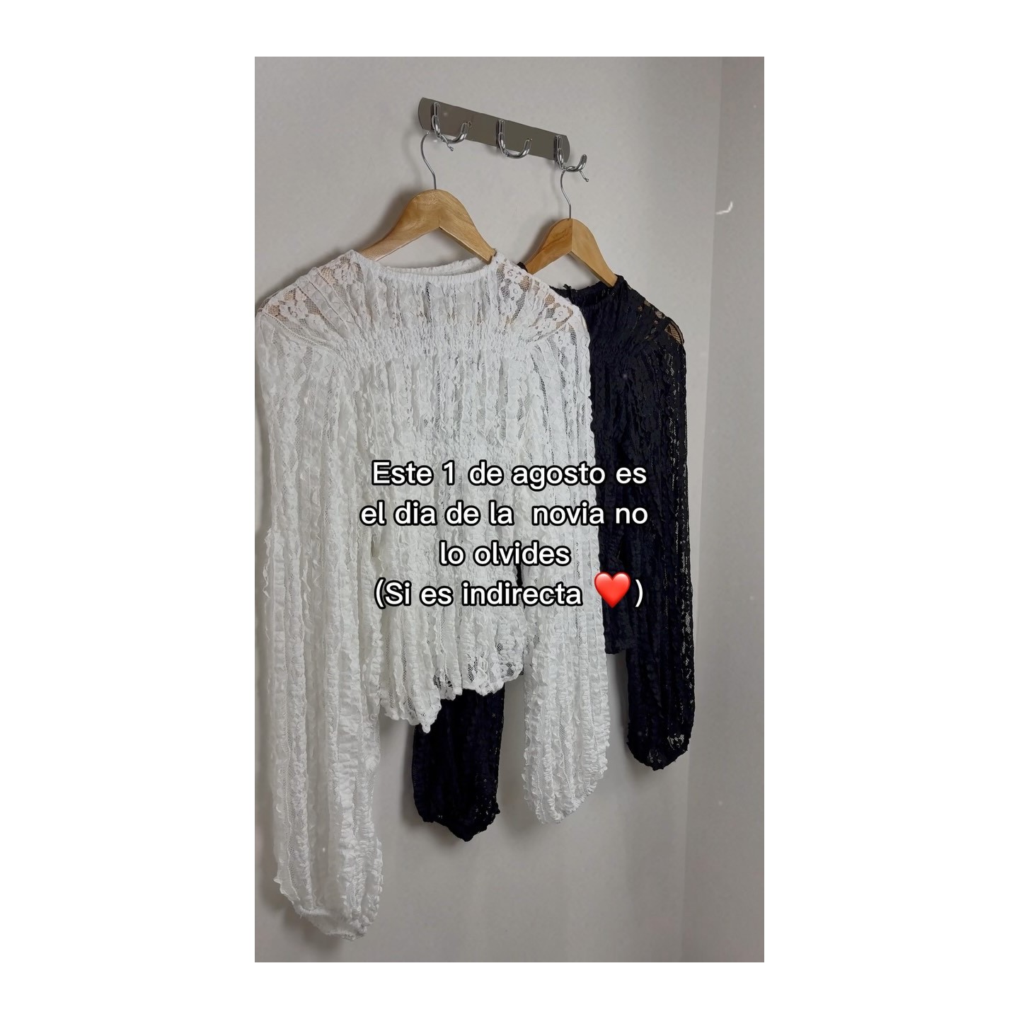 Blusas de encaje