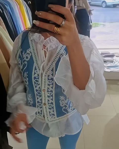 Blusas de gasa