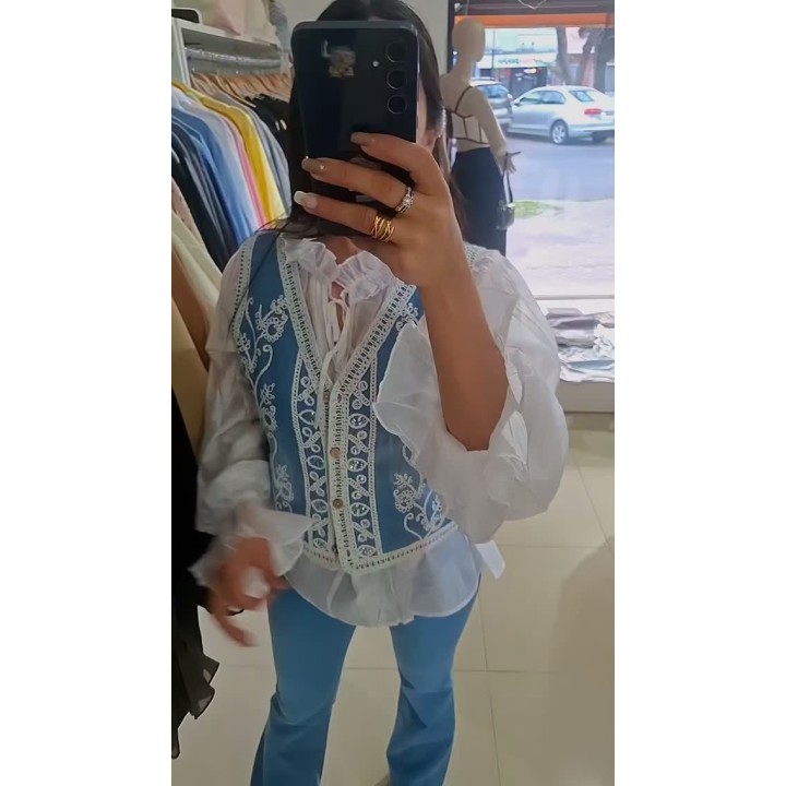 Blusas de gasa