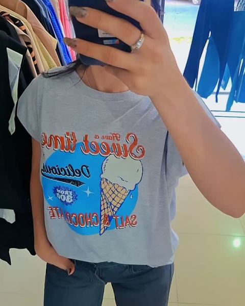 Remeras de algodón oversize