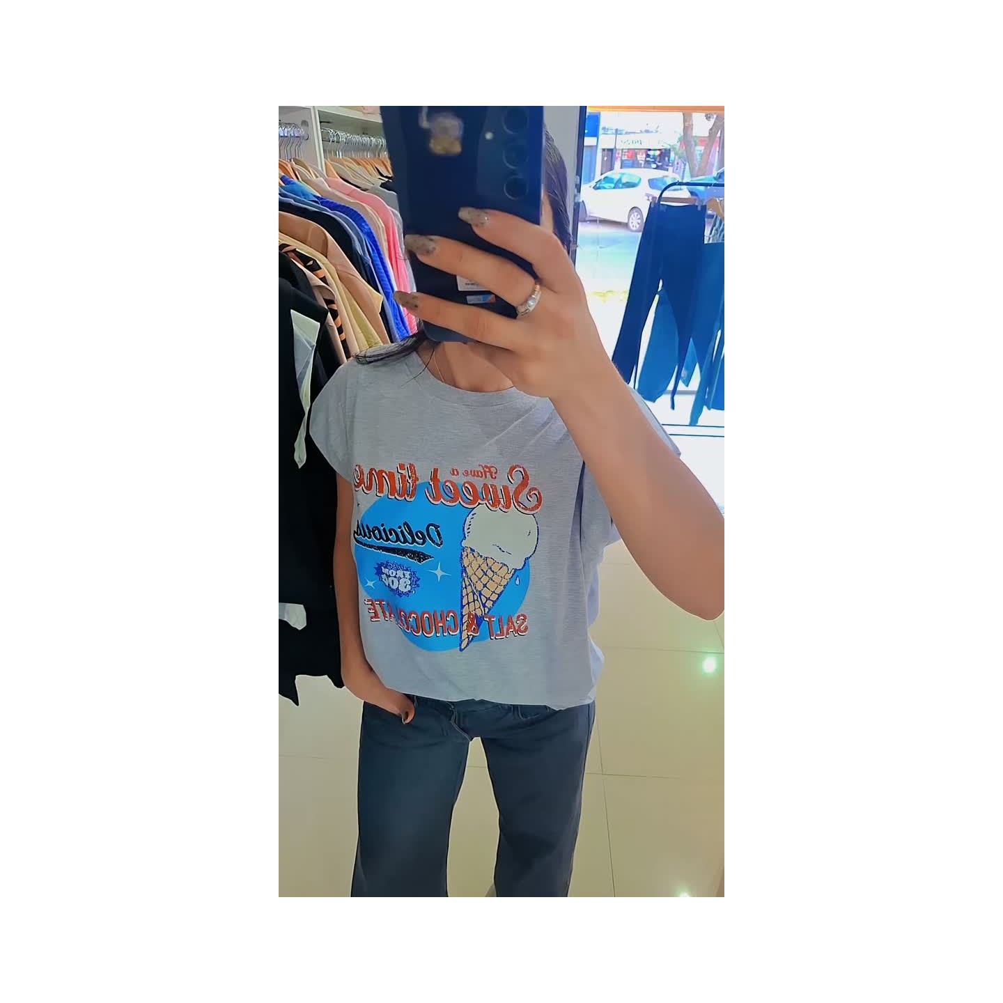Remeras de algodón oversize