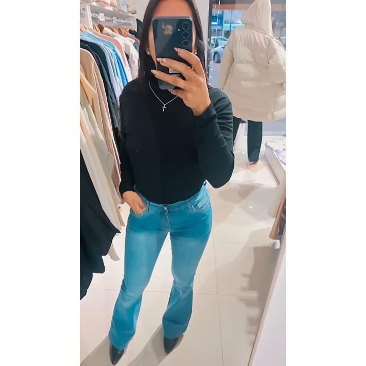Media polera modal