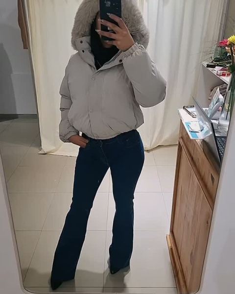 Campera puffer importada