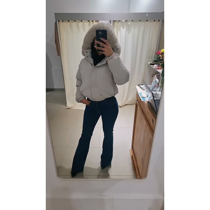 Campera puffer importada