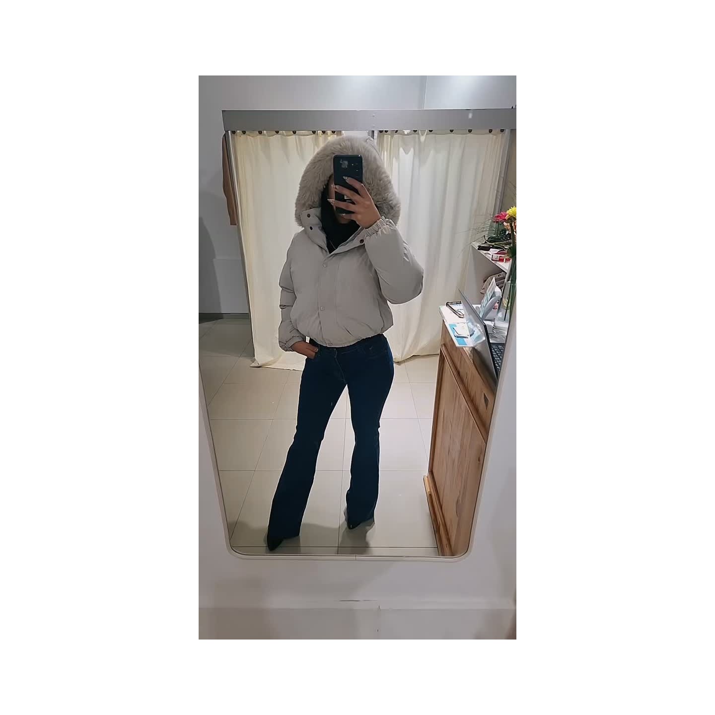 Campera puffer importada