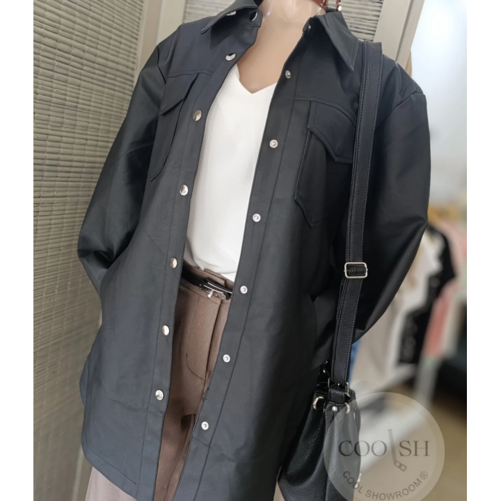 Chaquetas y camisacos de ecocuero