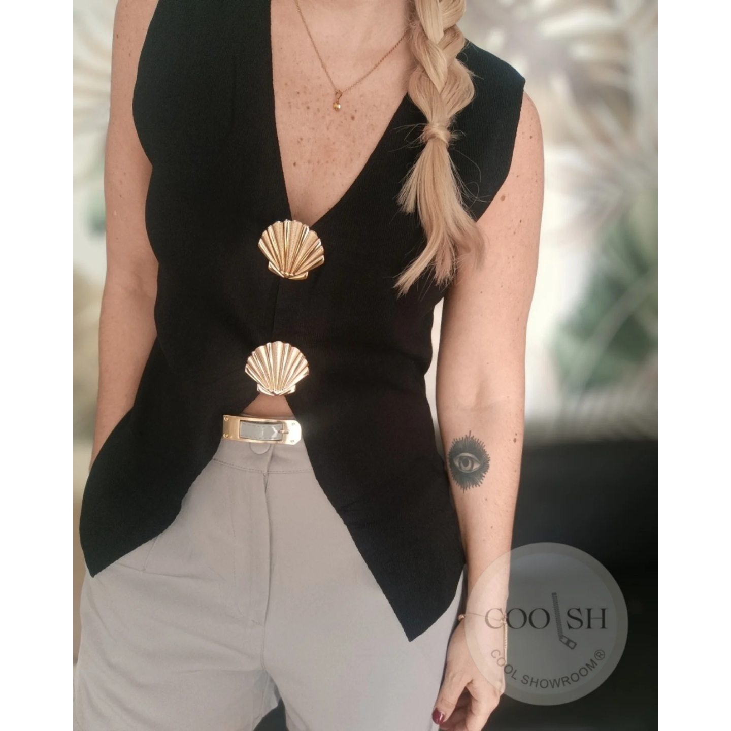 Cápsula Glam: chalecos y blusas