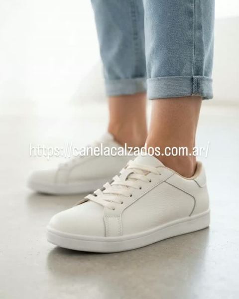 Zapatillas urbanas de cuero