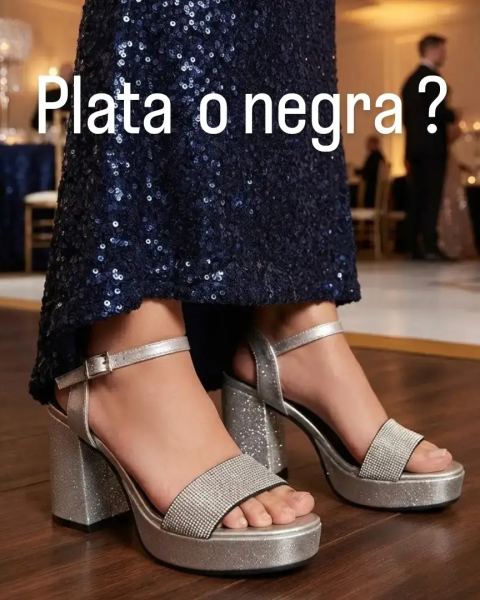 Sandalias con pedrería