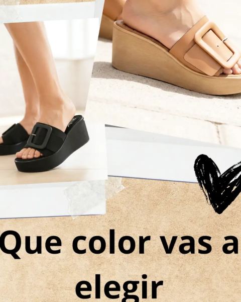 Sandalias taco chino