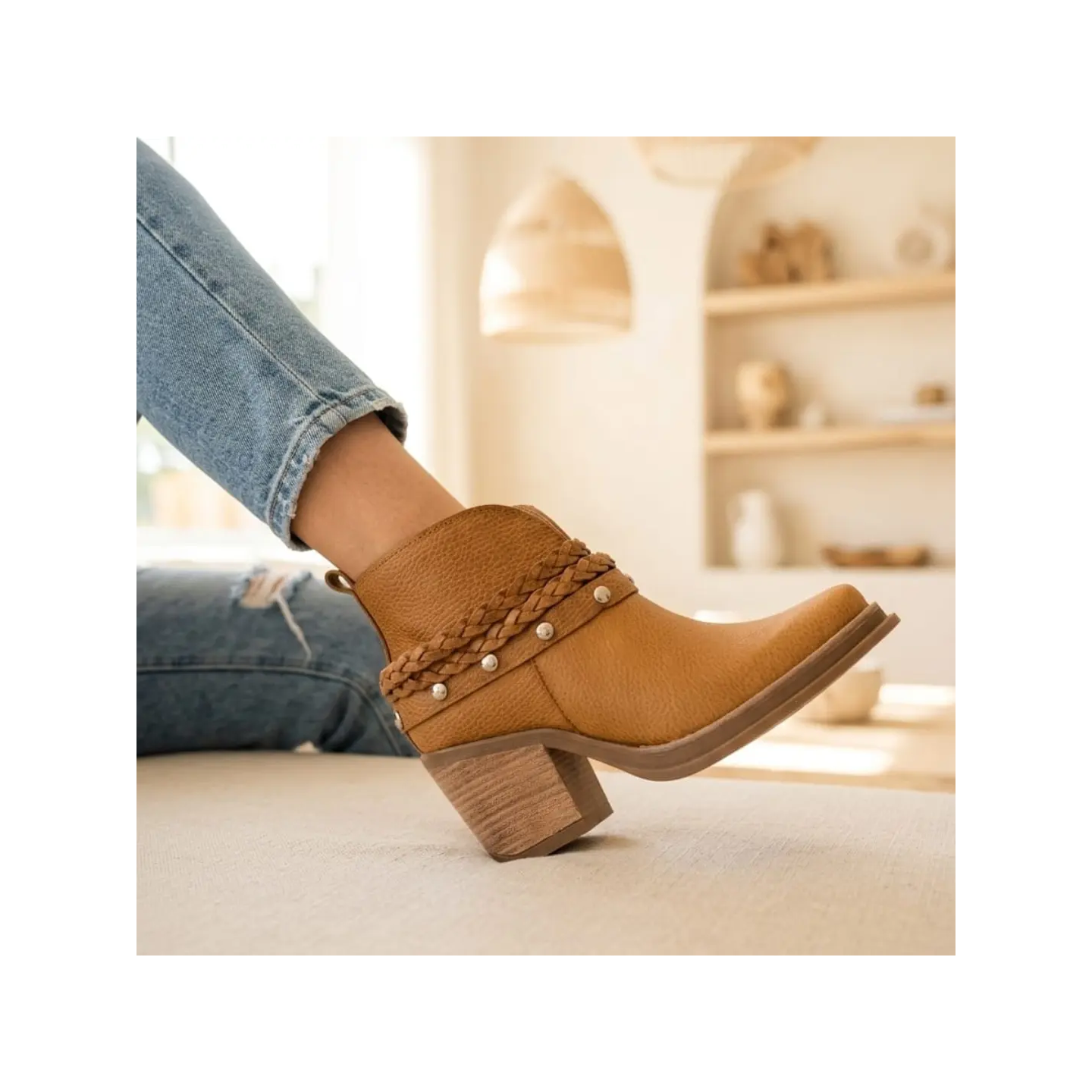 Botas de cuero