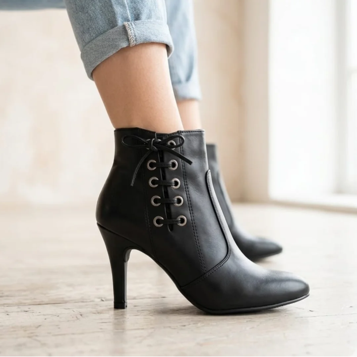 Botines y botinetas de cuero