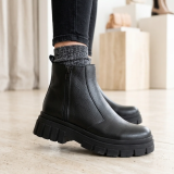 Botas cortas de cuero