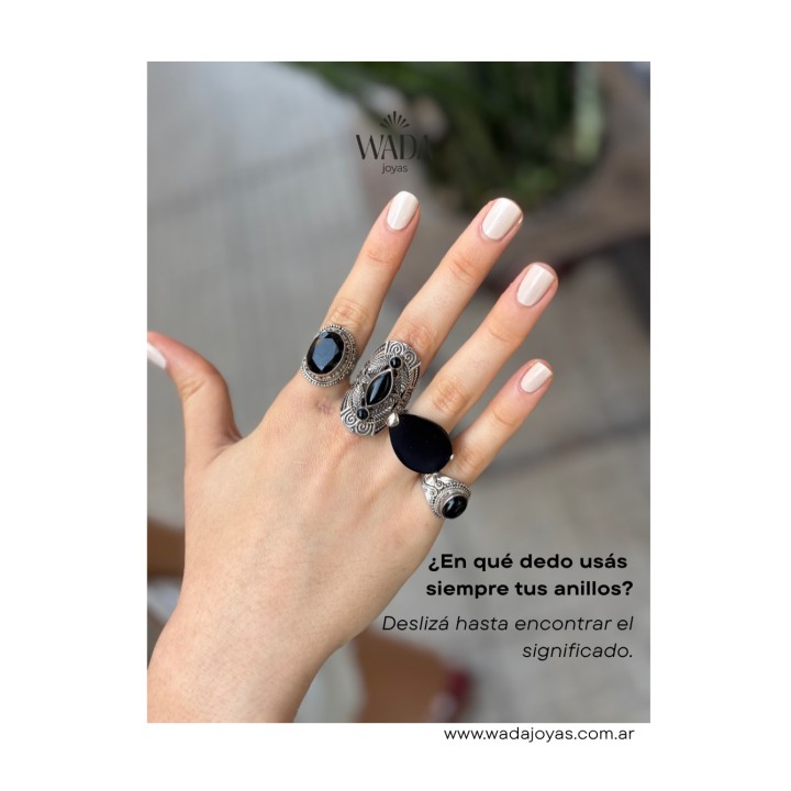Anillos con piedras