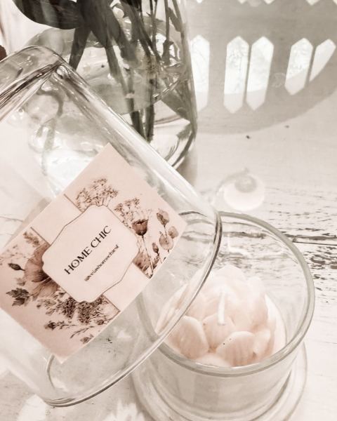 Vela aromática deco