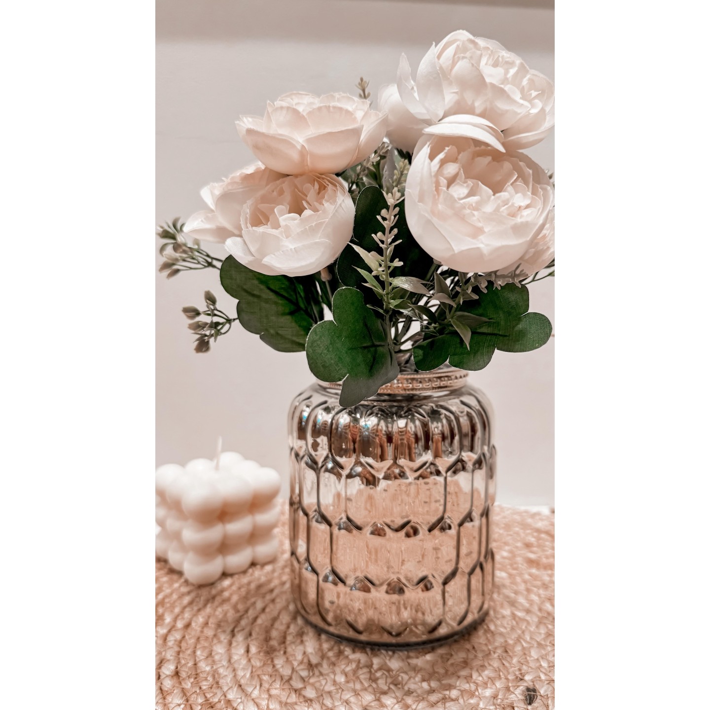 Bouquets de flores de cera de soja