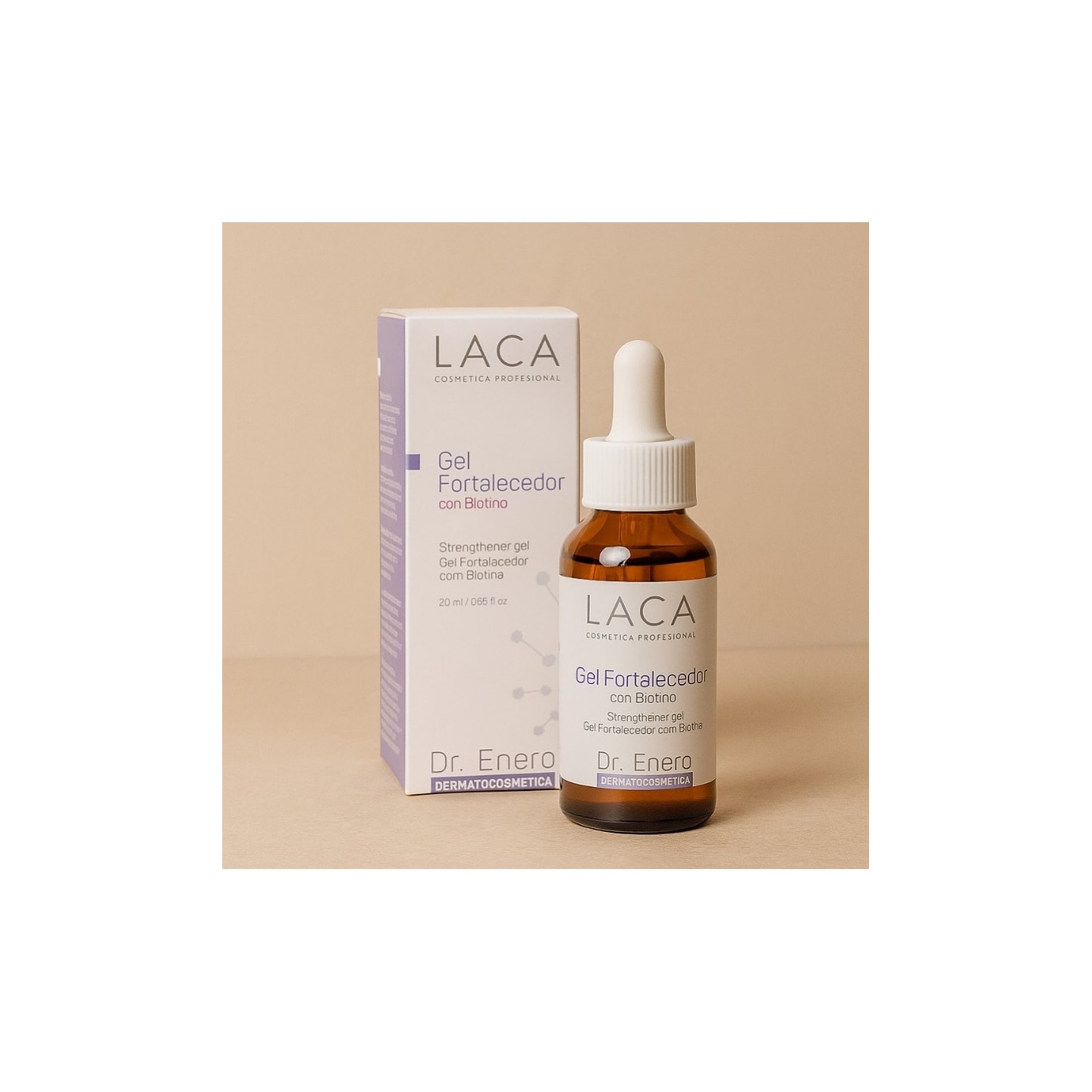 Gel fortalecedor con biotina
