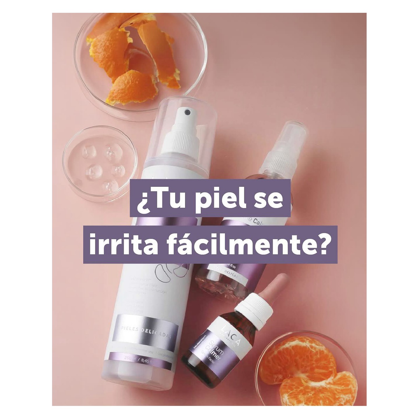 Cápsula Calmer para pieles sensibles