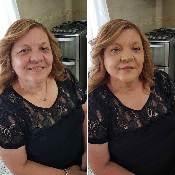 Maquillaje natural para madrinas y familiares