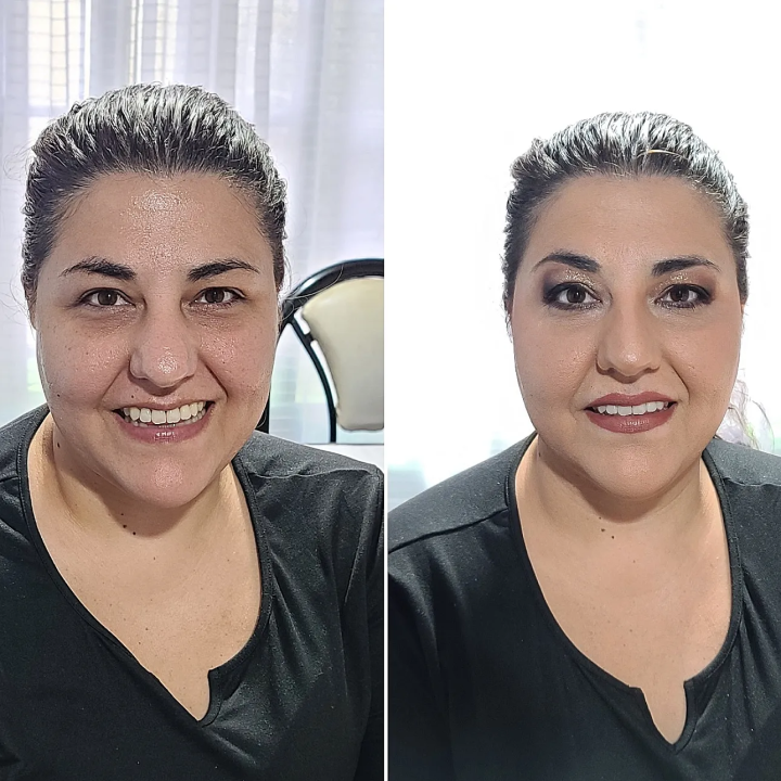 Maquillaje natural para madrinas y familiares