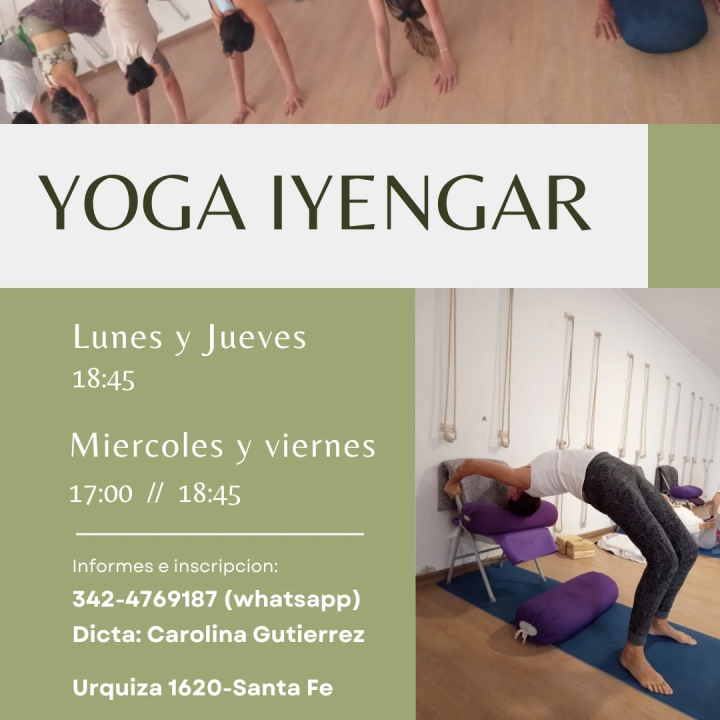 Clases de Yoga Iyengar
