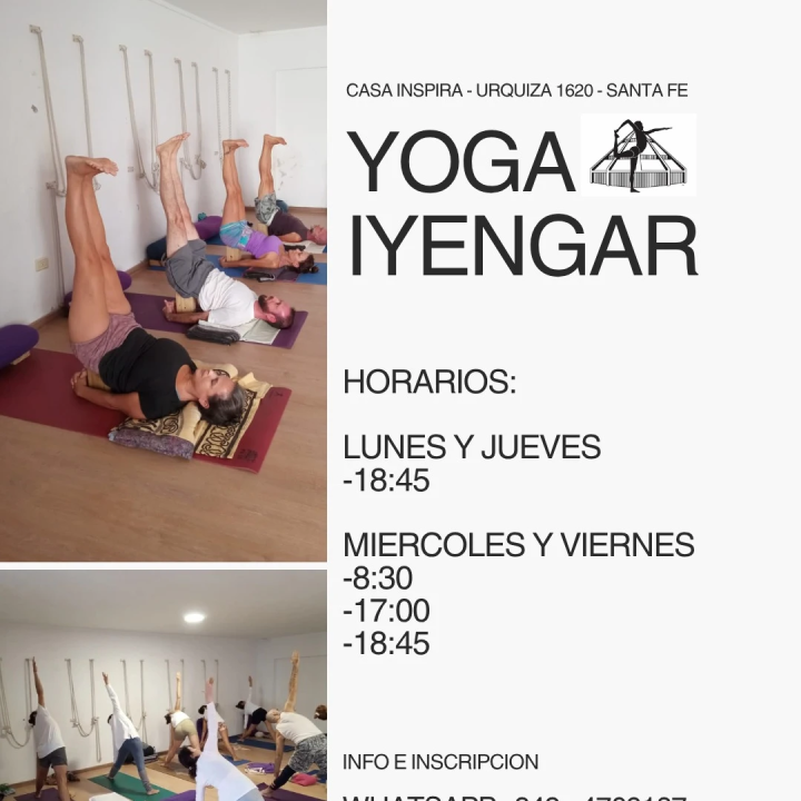 Clases de Yoga Iyengar
