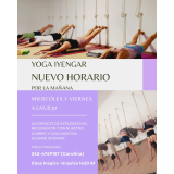 Yoga Iyengar por la mañana