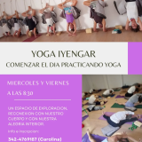 Yoga Iyengar por la mañana