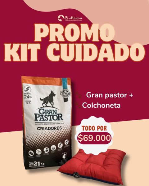 Promo Gran Pastor Criadores + colchoneta