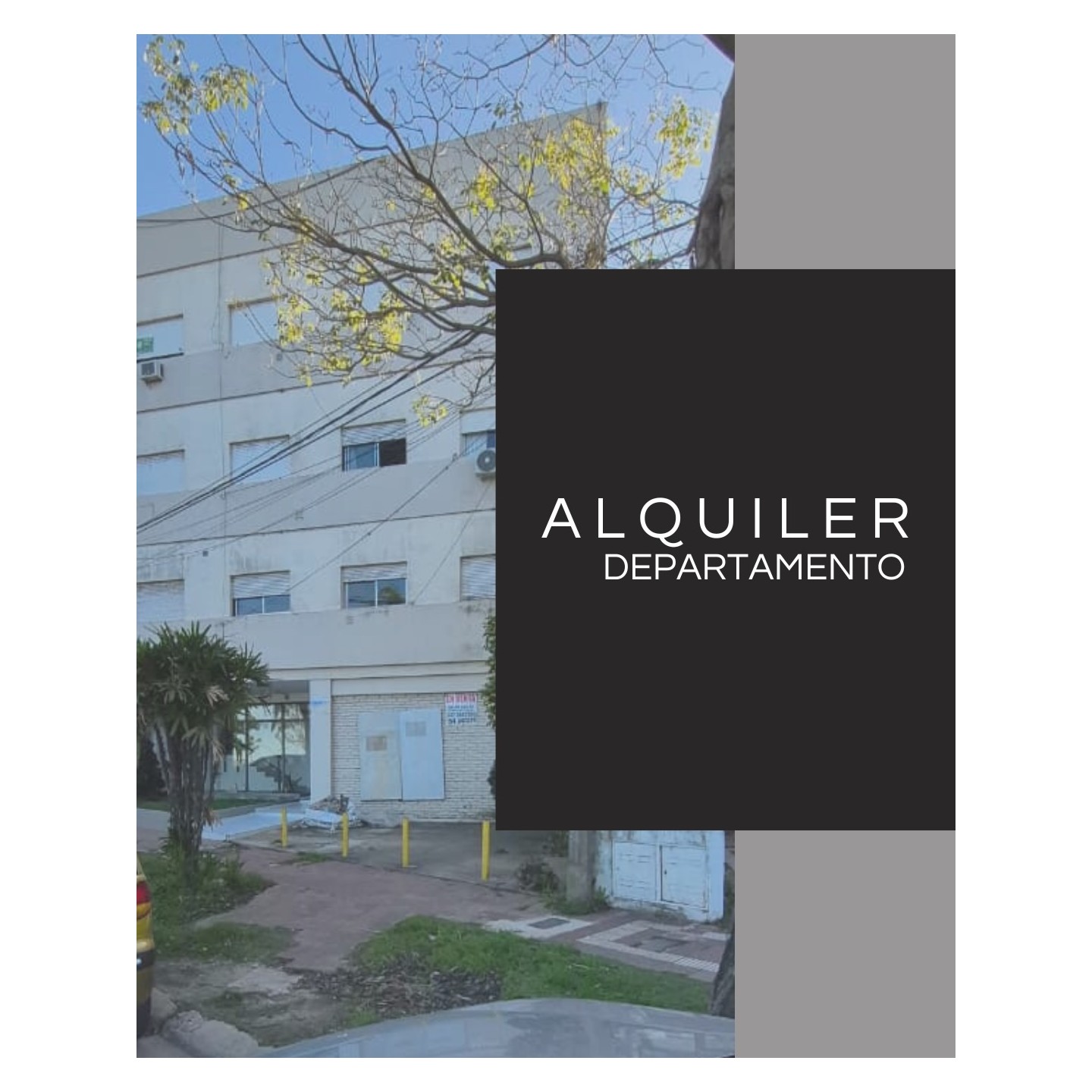 Alquiler departamento 1 dormitorio – Almirante Brown 6225 (zona UTN)