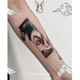 Tatuajes con color y anime