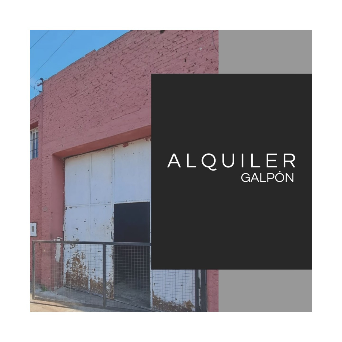 Alquiler galpón con oficinas – San Jerónimo 4339