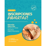 Jardín de educación libre y viva desde los 9 meses – Inscripciones 2027